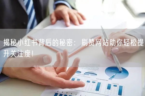 揭秘小红书背后的秘密：刷赞网站助你轻松提升关注度！