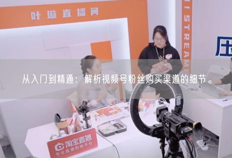 从入门到精通：解析视频号粉丝购买渠道的细节。
